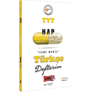 Yargı Yayınevi Hap TYT Türkçe Defterim
