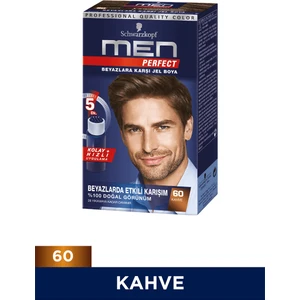 Men Perfect Saç Boyası No: 60 Kahve