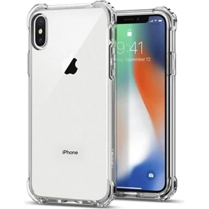 Apple iPhone Xs Max Şok Darbe Emici Şeffaf Silikon Kılıf
