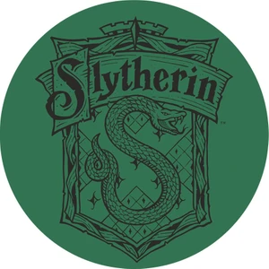Sihir Dükkanı Slytherin Bardak Altlığı 11×11 cm Ahşap