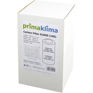 Prima Klima K2600-100 Karbon Filtre, (360M3/H, 100 mm Çap)
