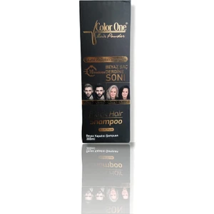 Color One Saç Beyazlık Giderici Siyah 300 Ml. Şampuan Yeni Üretim