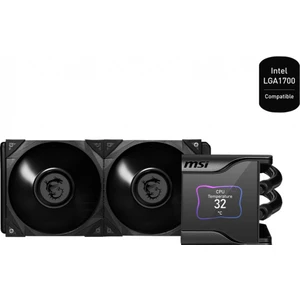 Mpg Corelıquıd S280 280 mm Silent Argb 2.4" LCD Ekranlı Sıvı Işlemci Soğutucusu