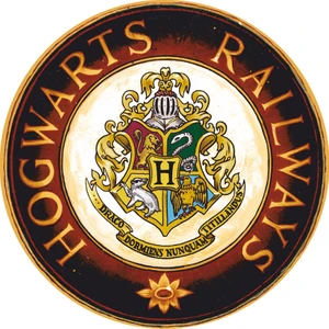 Sihir Dükkanı Hogwarts Railways Bardak Altlığı 11×11 cm Ahşap