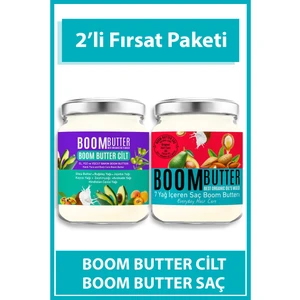 BOOM BUTTER Saç ve Cilt Bakım Paketi