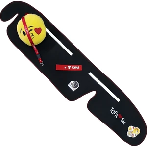 Tusba Market Tofaş Şahin Doğan Kartal Yeni Model Yüksek Göğüs Torpido Koruma Halısı / Emoji Araç Yastık Aksesuar