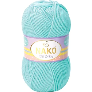 Elite Baby El Örgü Ipi Tüylenmeyen Bebek Yünü Açık Turkuaz 10535