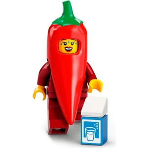 71032-2 Mini Figür Seri 22 Chili Costume Fan (Kapalı Paket 1 Adet Minifigür)