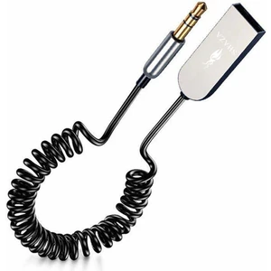 USB Wireless Bluetooth Araç Kiti Hifi Stereo Ses Alıcısı Aux 3.5mm Jack Adaptörü Bluetooth 5.0