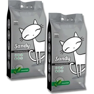Parfümsüz Ekstra Topaklanan Sodyum Bentonit Kedi Kumu 10 kg x 2 Adet