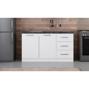 150 cm Mutfak Dolabı Beyaz 150-B2-ALT Modül