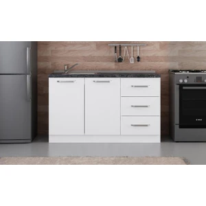 140 cm Mutfak Dolabı Beyaz 140-B1-ALT Modül