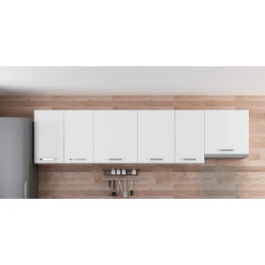 290 cm Mutfak Dolabı Beyaz 290-B4-ÜST Modül
