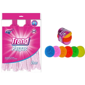 Trend Pratik Paspas Ucu 2'li ve  Parex Çizmez Ovma Teli 3'lü