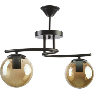Linda Modern Kapalı Globe Camlı Ikili Avize
