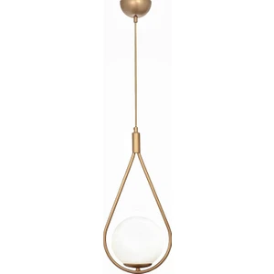 Deco Özel Tasarım Spor Modern Glop Camlı Oval Eskitme Tekli Avize