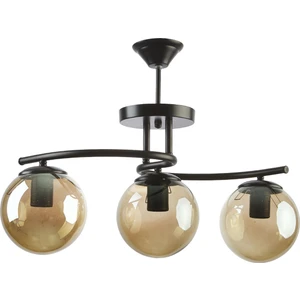 Linda Modern Kapalı Globe Camlı Üçlü Avize