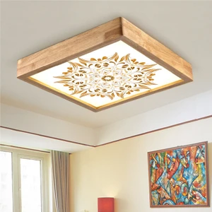 Wood Design World Ahşap Çerçeve Tavan LED Aydınlatma ( Yeni )