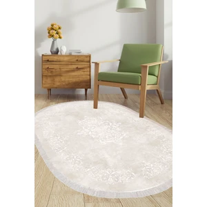Angel Home Oval  Kaymaz Taban Halı. Makinede Yıkanabilir Halı. Brillant Kadife Halı