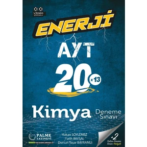 Palme Yayıncılık Enerji AYT Kimya 20 Deneme Sınavı