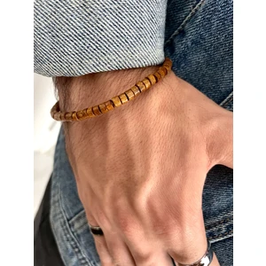 Padore Accessory Bal Rengi Ahşap Bileklik