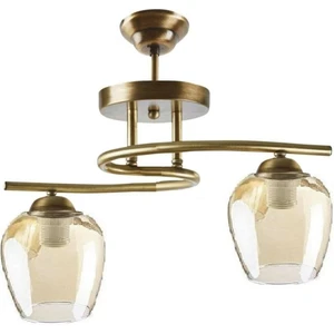 Fuji Eskitme Kasa Bal Camlı Ikili Avize
