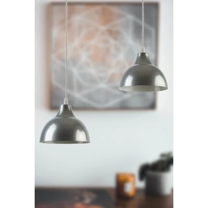 Kinder Beyaz Gövde Gri  Renk 2 Li Avize