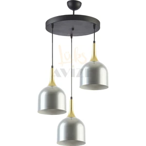 Reına Modern Tasarım Metal Başlık Tekli Ikili Üçlü Sıralı Avize