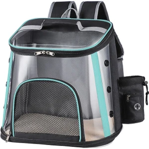 Pvc Şeffaf 40 x 40 x 28 cm Evcil Hayvan Seyahat Çantası (Yurt Dışından)