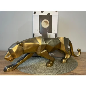 Jaguar Figürü, Polyester Biblo, Hediyelik, Dekoratif Ürünler, Dekoratif Obje ve Biblo