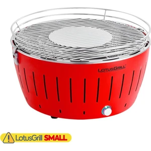 Lotus Grill Lotusgrill Kömürlü Dumansız Mangal Small 26CM Kırmızı