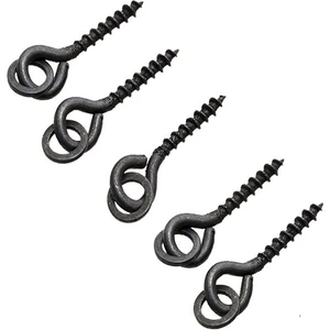 Sr Sazanrig Boili Yem Vidası Siyah Metal 13 mm (10 Adet)
