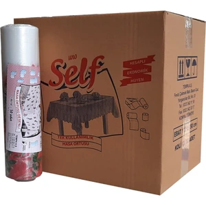 Tek Kullanı mlık Masa Örtüsü Su Geçirmez  120X150 1 Koli 12 Rulo x 50 Adet