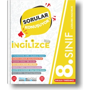 Pruva Akademi 8. Sınıf Ingilizce Soru Bankası