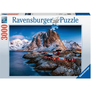 3000 Parça Puzzle Hamnoy Norveç 170814