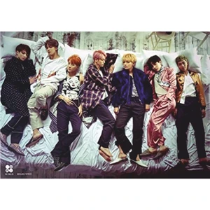Hayat Poster Bts 70 cm - 100 Dev Kuşe Poster Silindir Koli ile