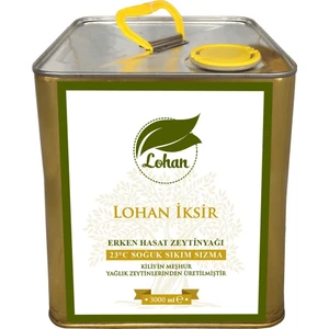 Iksir , Özel Erken Hasat , 23 C° Soğuk Sıkım Sızma Zeytinyağı, 3   lt , 3000  ml