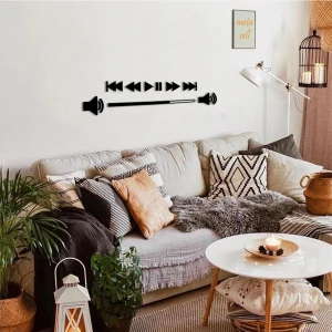 Evde Ucuz Müzik Bar Duvar Dekoru