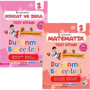 Altın Nokta Yayınevi 2. Sınıf Altın Beyin Matematik Test ve Dikkat Zeka Test Kitabı