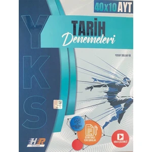 Hız ve Renk Yayınları AYT Tarih 40 x 10 Denemeleri
