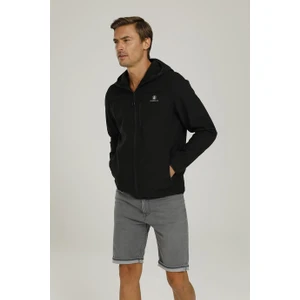 GT16 Basic Softshell 1pr Kapsonlu Fermuarlı 3 Cep Siyah