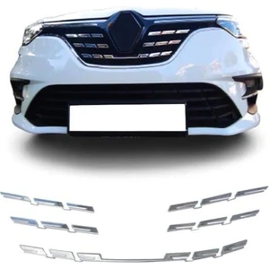 Renault Megane 4 Makyajlı Kasa Krom Ön Panjur 5 Prç. 2020 Üzeri