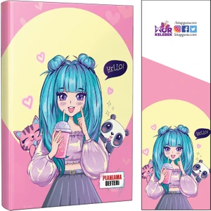 Halk Kitabevi Catgirl Defter + Ayraç