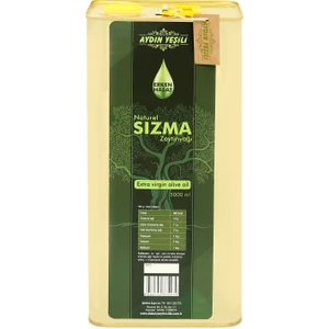 Aydın Yeşili Erken Hasat Naturel Sızma Zeytinyağı 5lt ( Teneke )