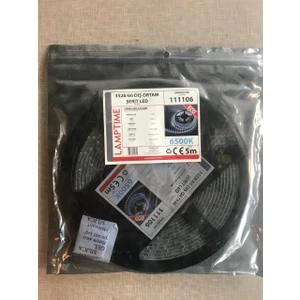 Tek Çip Dış Mekan Silikonlu  Beyaz Şerit LED 3528/60 111106