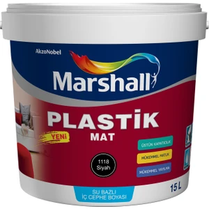 Su Bazlı Silinebilir Mat Siyah İç Cephe Duvar Boyası 2.5 L (4 kg) – Yüksek Örtücülük ve Pürüzsüz Mat Görünüm
