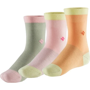 Bonny Silver Koku Yapmayan Soket Kız Çocuk Karışık Gümüş Çorap 3'lü Paket