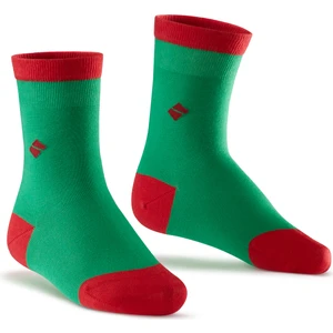 Bonny Silver Koku Yapmayan Soket Kız Çocuk Yeşil Kırmızı Gümüş Çorap