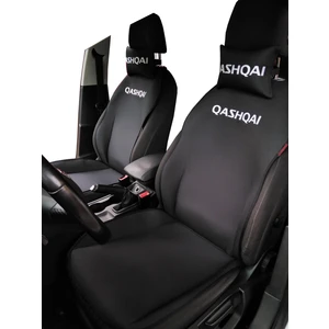 Nissan Qashqai Nakışlı Ön İkili Oto Koltuk Kılıfı