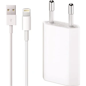 iPhone Uyumlu Şarj Aleti Cihazı USB Kablosu  Lightning   Şarj Kablo ve Iphone Adaptör